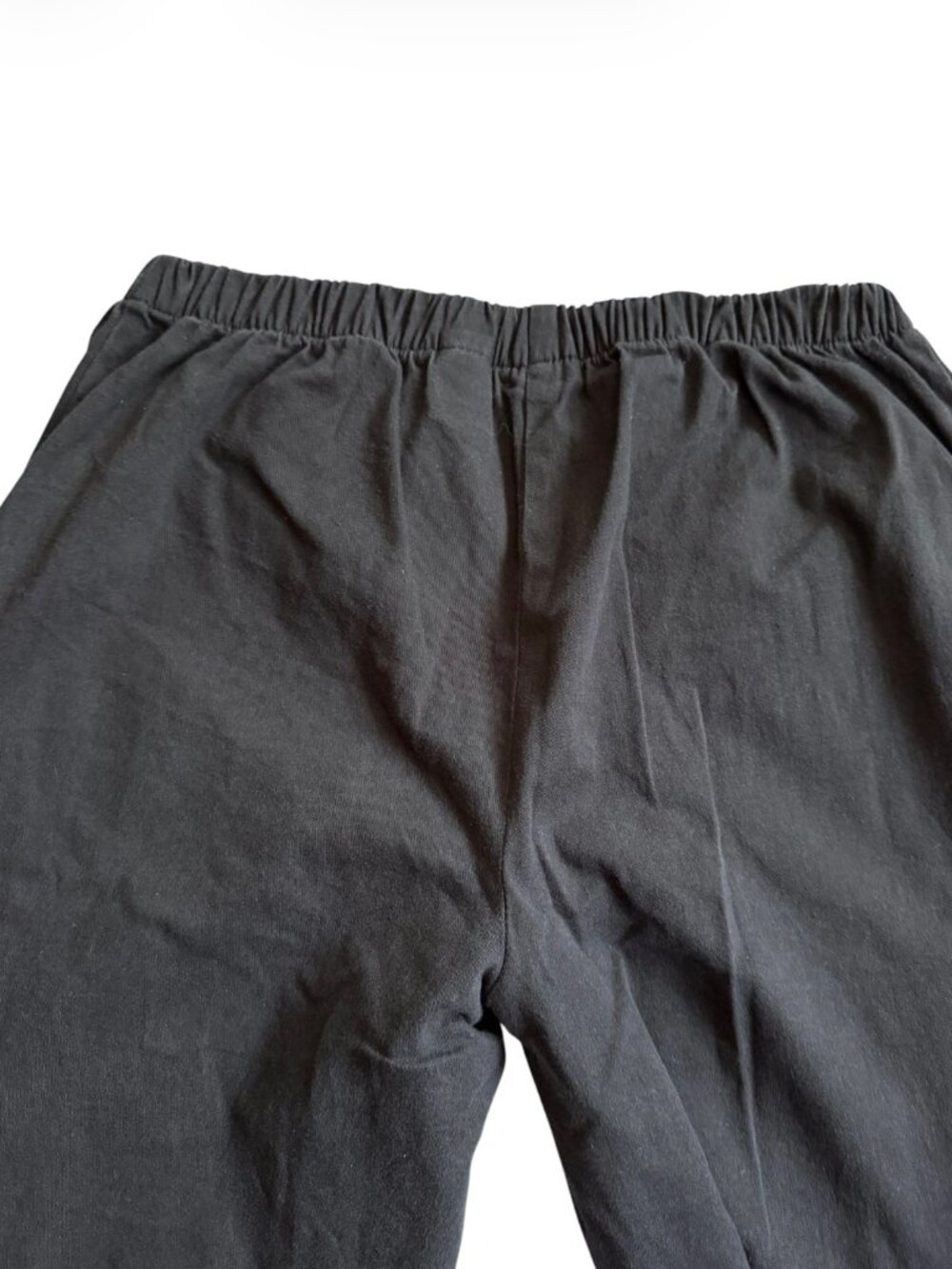 3 Pair Black Relaxed-Fit Cotton Pants 8 Petite - Picture 6 of 7